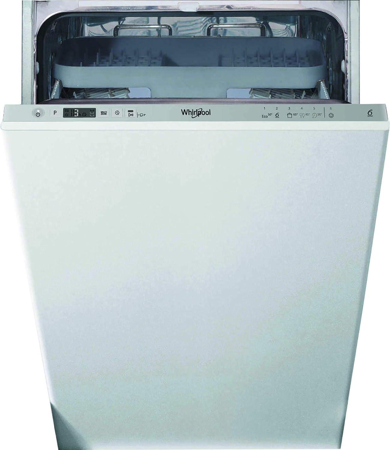 Whirlpool WSIC 3M27 C UK N Integrated Slimline Dishwasher, 10 Place Settings, 6 Programs - Amazing Gadgets Outlet