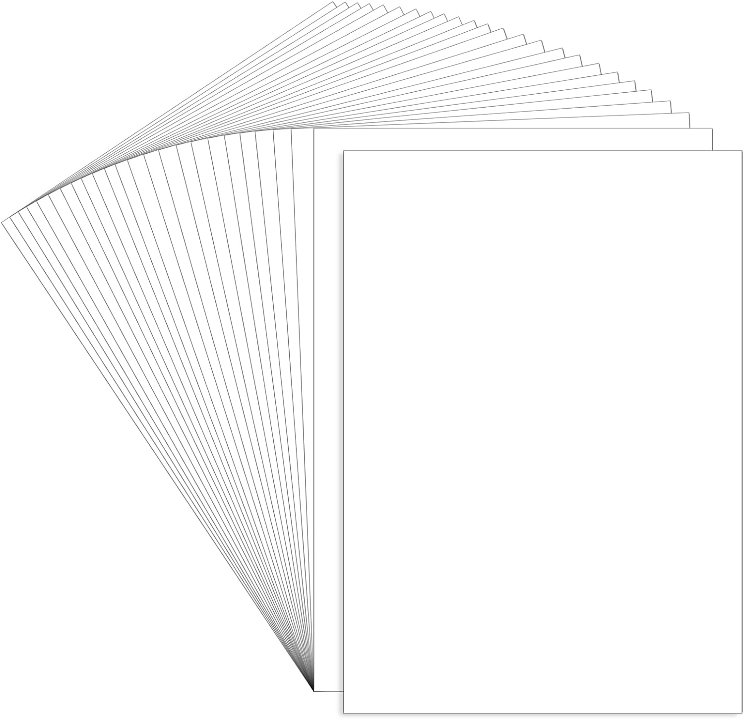 White Card A4 50 Sheets, Ohuhu 300gsm Thick Card Paper, A4 Card for Printing, Card Stock for Crafts and DIY Cards Making - Amazing Gadgets Outlet