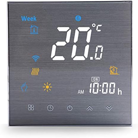 WiFi Smart Thermostat Gas/Water Boiler Heating - Programmable WiFi Thermostats for Home(2019Update) Digital Temperature Controller, Remote Control Room Thermostat Compatible with Alexa Google Home 3A - Amazing Gadgets Outlet