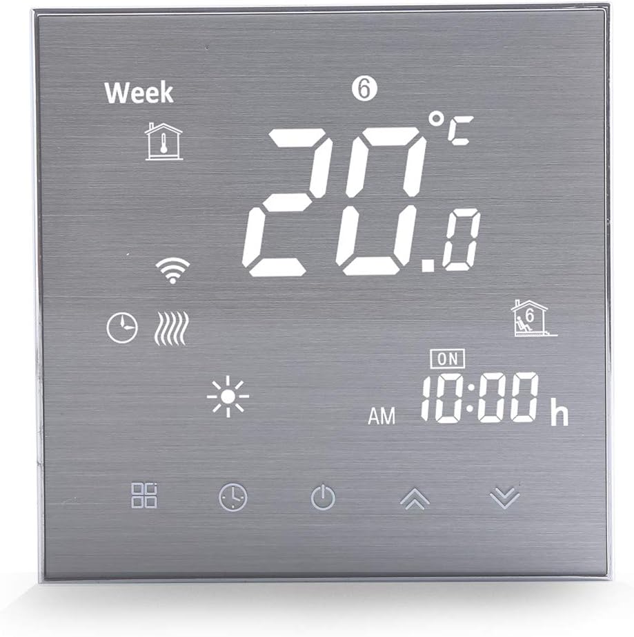 WiFi Smart Thermostat Gas/Water Boiler Heating - Programmable WiFi Thermostats for Home(2019Update) Digital Temperature Controller, Remote Control Room Thermostat Compatible with Alexa Google Home 3A - Amazing Gadgets Outlet