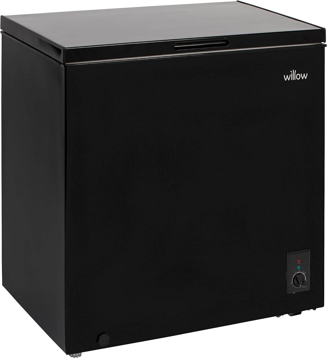 Willow W198CFB 199L Freestanding Chest Freezer with Removable Storage Basket, Adjustable Thermostat, 4* Freezer Rating, Low Noise - Black   Import  Single ASIN  Import  Multiple ASIN ×Product customization General Description Gallery - Amazing Gadgets Outlet