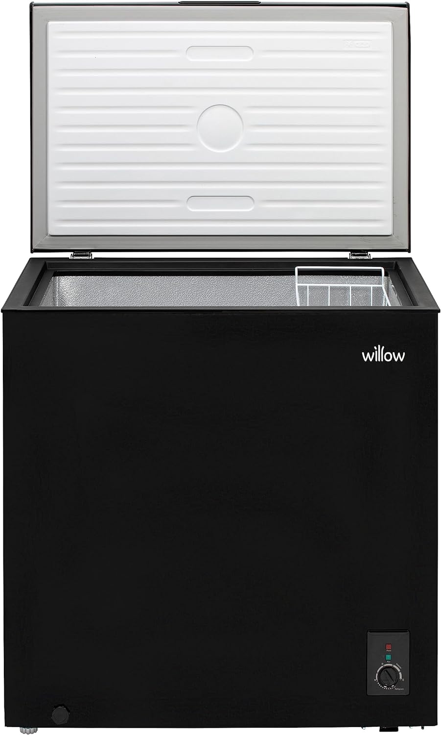 Willow W198CFB 199L Freestanding Chest Freezer with Removable Storage Basket, Adjustable Thermostat, 4* Freezer Rating, Low Noise - Black   Import  Single ASIN  Import  Multiple ASIN ×Product customization General Description Gallery - Amazing Gadgets Outlet