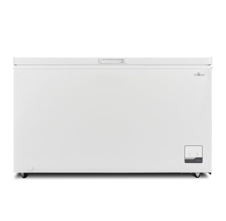 Willow W400CFW 400L Freestanding Chest Freezer with Removable Storage Baskets, Electronic Thermostat, 4* Freezer Rating, Low Noise, 2 Years Warranty - White - Amazing Gadgets Outlet