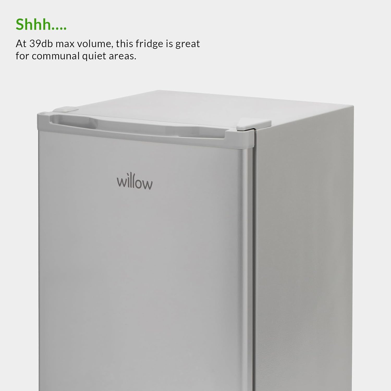 Willow W48UFIS Freestanding Under Counter Larder Fridge with Chiller Box, 90 Litre Capacity, Adjustable Feet and Reversible Door – Silver   Import  Single ASIN  Import  Multiple ASIN ×Product customization General Description Gallery - Amazing Gadgets Outlet