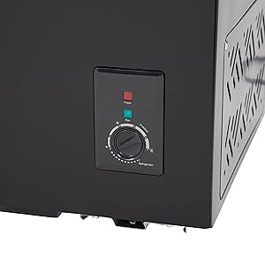 Willow W99CFB Freestanding 99L Chest Freezer with Removable Storage Basket, Suitable for Outbuildings and Garages, 4* Freezer Rating - Black - Amazing Gadgets Outlet