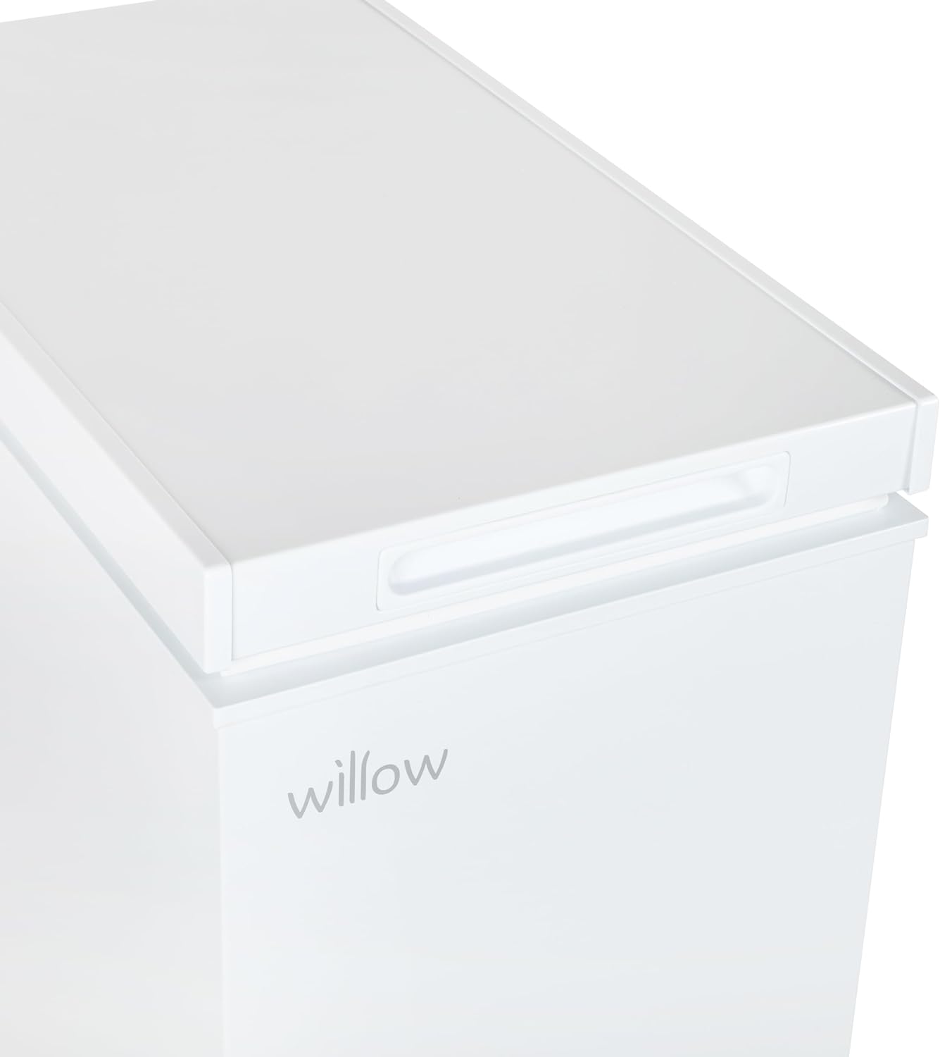 Willow WCF60W Freestanding 60L Chest Freezer with Removable Storage Basket, Suitable for Outbuildings and Garages, 2 Years Warranty - White - Amazing Gadgets Outlet