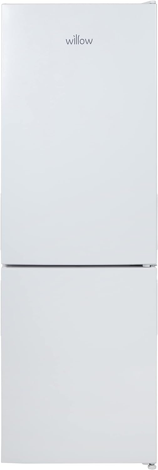 Willow WFF157B 157L Freestanding 70/30 Fridge Freezer with Adjustable Thermostat, Mark - Proof Finish, Low Frost, 2 Year Warranty - Black - Amazing Gadgets Outlet