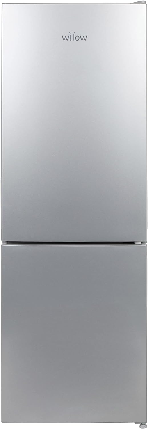 Willow WFF157B 157L Freestanding 70/30 Fridge Freezer with Adjustable Thermostat, Mark - Proof Finish, Low Frost, 2 Year Warranty - Black - Amazing Gadgets Outlet