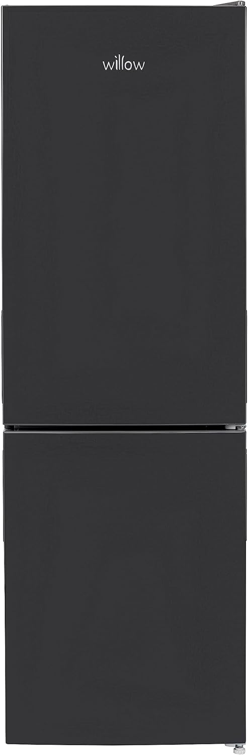 Willow WFF157G 157L Freestanding 70/30 Fridge Freezer with Adjustable Thermostat, Mark - Proof Finish, Low Frost, 2 Year Warranty - Grey - Amazing Gadgets Outlet