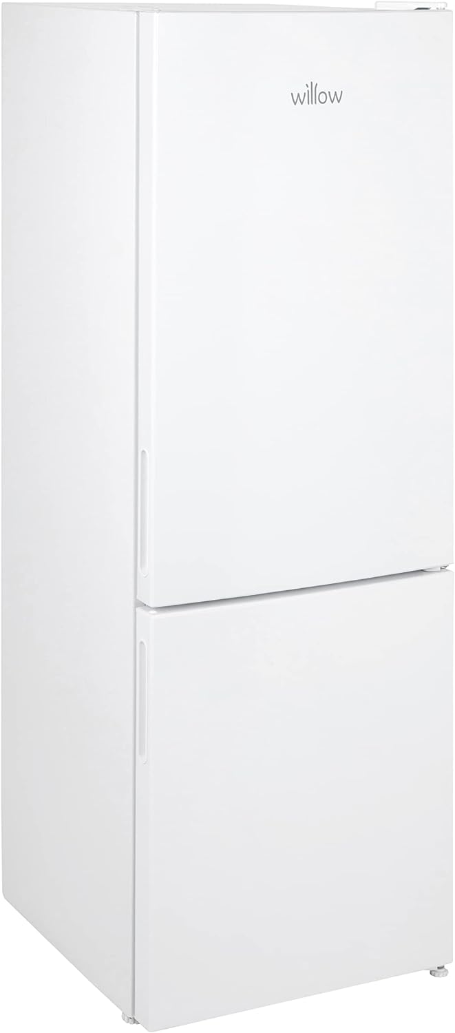 Willow WFF157W 157L Freestanding 70/30 Fridge Freezer with Adjustable Thermostat, Mark - Proof Finish, Low Frost, 2 Year Warranty - White - Amazing Gadgets Outlet