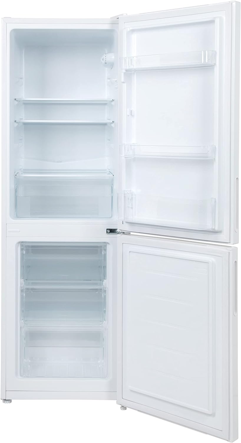 Willow WFF157W 157L Freestanding 70/30 Fridge Freezer with Adjustable Thermostat, Mark - Proof Finish, Low Frost, 2 Year Warranty - White - Amazing Gadgets Outlet