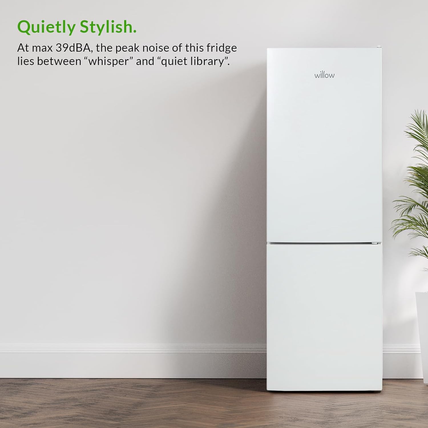 Willow WFF157W 157L Freestanding 70/30 Fridge Freezer with Adjustable Thermostat, Mark - Proof Finish, Low Frost, 2 Year Warranty - White   Import  Single ASIN  Import  Multiple ASIN ×Product customization General Description Gallery R - Amazing Gadgets Outlet