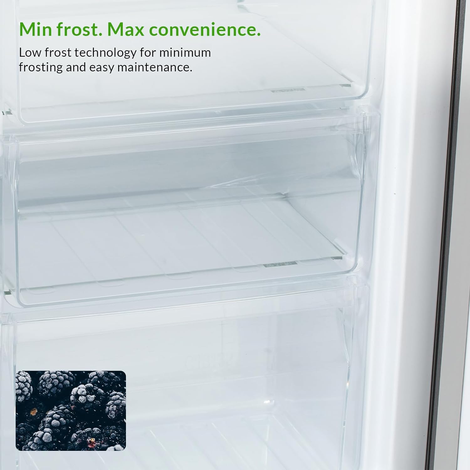 Willow WFF157W 157L Freestanding 70/30 Fridge Freezer with Adjustable Thermostat, Mark - Proof Finish, Low Frost, 2 Year Warranty - White   Import  Single ASIN  Import  Multiple ASIN ×Product customization General Description Gallery R - Amazing Gadgets Outlet