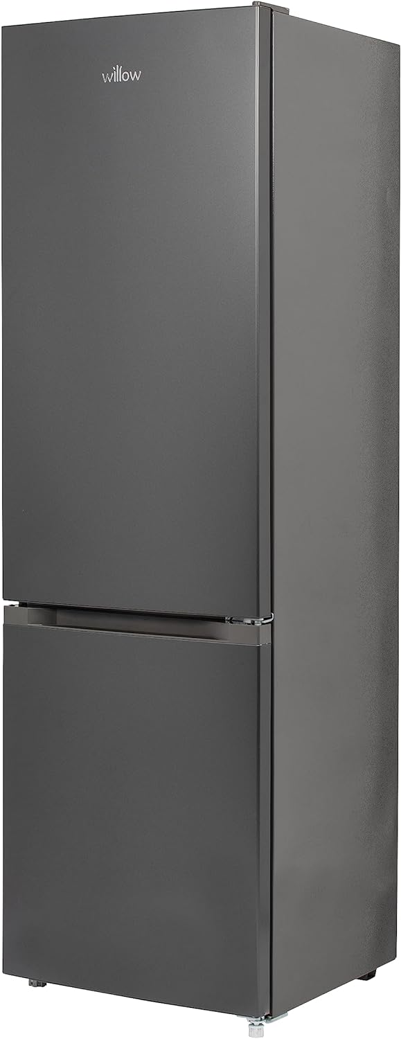 Willow WFF1760G 262L Freestanding 70/30 Fridge Freezer with Adjustable Thermostat, 4* Freezer Rating, Mark - Proof Finish, Low Frost, 2 Year Warranty – Dark Grey   Import  Single ASIN  Import  Multiple ASIN ×Product customization General D - Amazing Gadgets Outlet