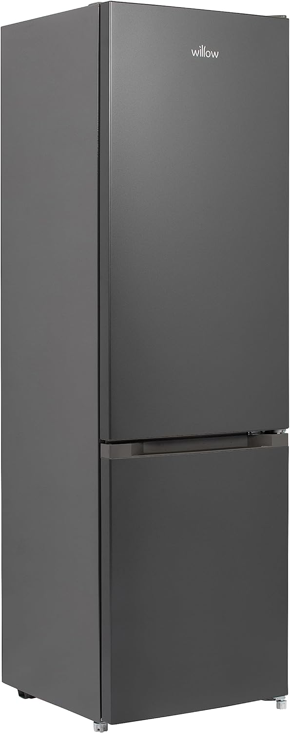 Willow WFF1760G 262L Freestanding 70/30 Fridge Freezer with Adjustable Thermostat, 4* Freezer Rating, Mark - Proof Finish, Low Frost, 2 Year Warranty – Dark Grey   Import  Single ASIN  Import  Multiple ASIN ×Product customization General D - Amazing Gadgets Outlet