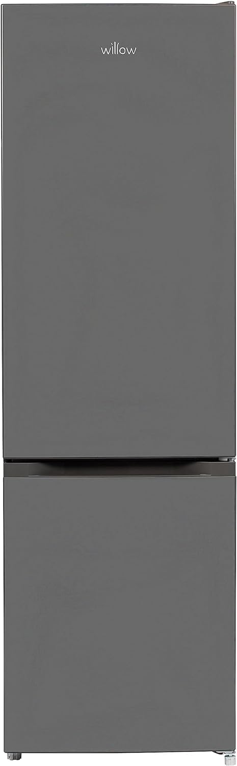 Willow WFF1760G 262L Freestanding 70/30 Fridge Freezer with Adjustable Thermostat, 4* Freezer Rating, Mark - Proof Finish, Low Frost, 2 Year Warranty – Dark Grey   Import  Single ASIN  Import  Multiple ASIN ×Product customization General D - Amazing Gadgets Outlet