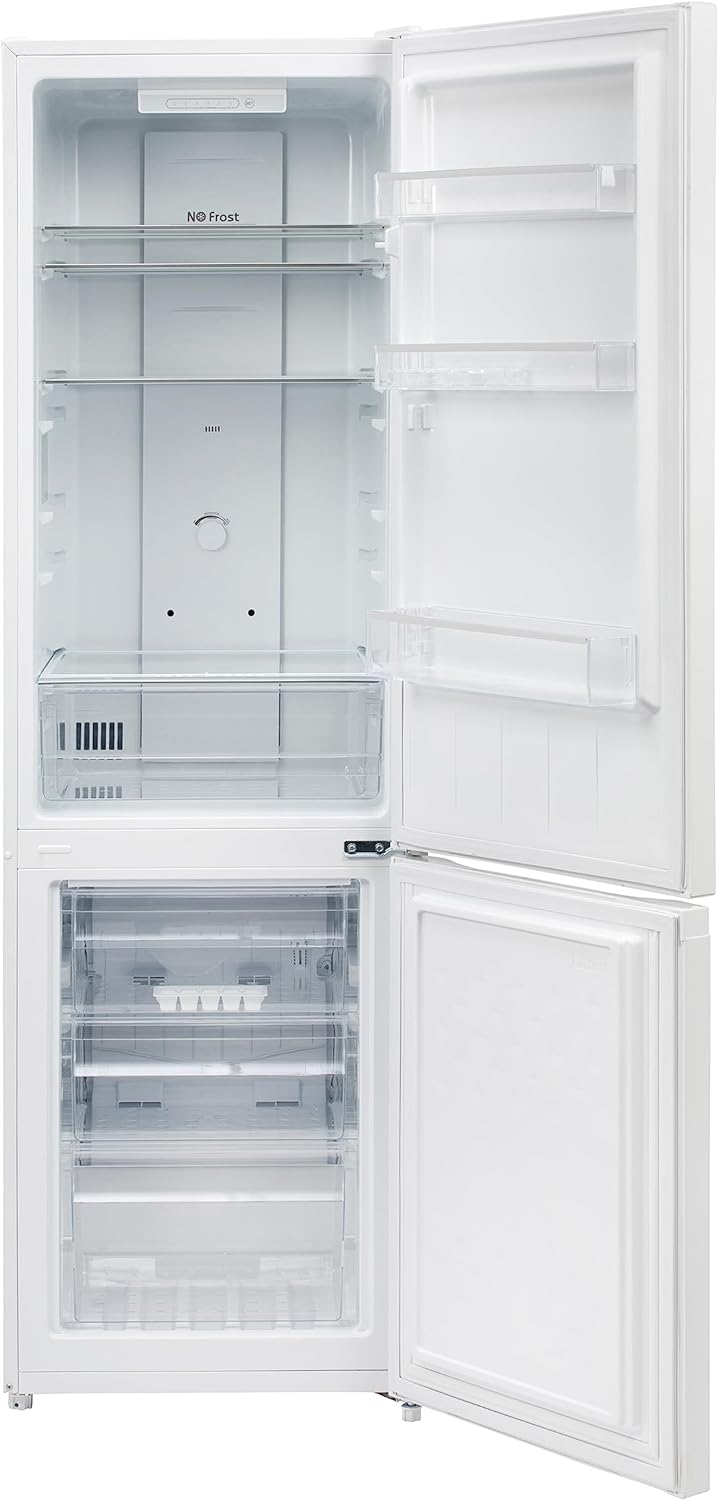 Willow WFF250CW 250L Freestanding 70/30 Fridge Freezer with Adjustable Thermostat, 4* Freezer Rating, Frost Free, Mark - Proof Finish, Automatic Defrost, 2 Year Warranty – White - Amazing Gadgets Outlet