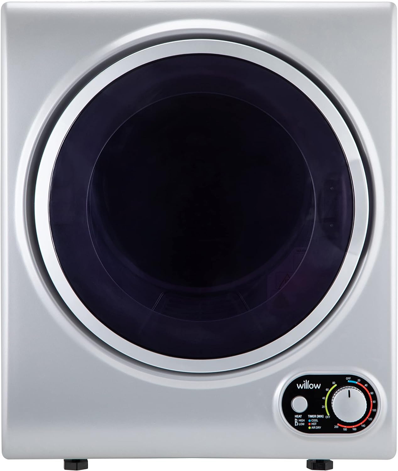 Willow WTD25 2.5kg Freestanding Vented Tumble Dryer Compact and Portable, 3 Temperature Settings, Crease Guard, and 2 Years Warranty for peace of mind (White) - Amazing Gadgets Outlet