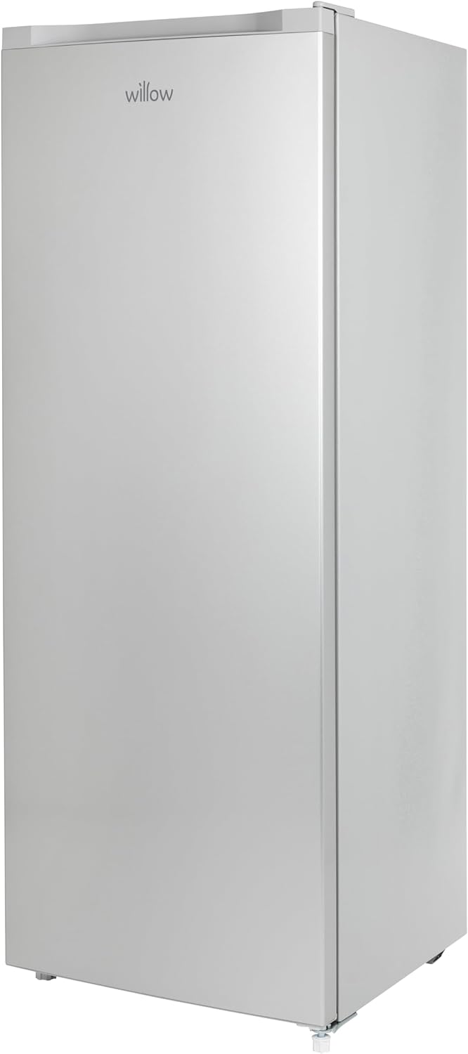 Willow WTF55S 177L Freestanding Tall Freezer with Reversible Door, Adjustable Thermostat, 2 Years Warranty - Silver - Amazing Gadgets Outlet