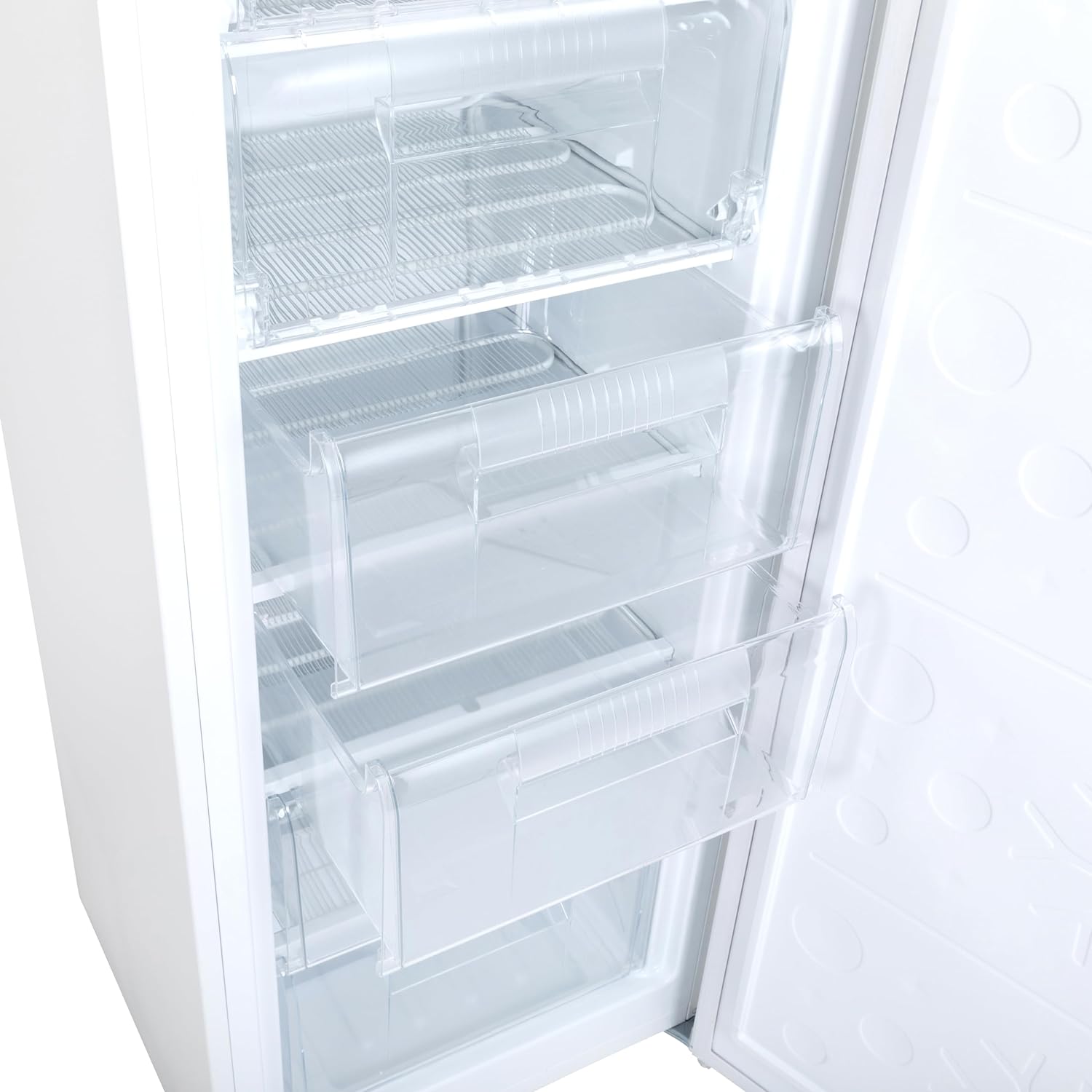 Willow WTF55WV2 177L Freestanding Tall Freezer with Reversible Door, Adjustable Thermostat, 2 Years Warranty - White - Amazing Gadgets Outlet