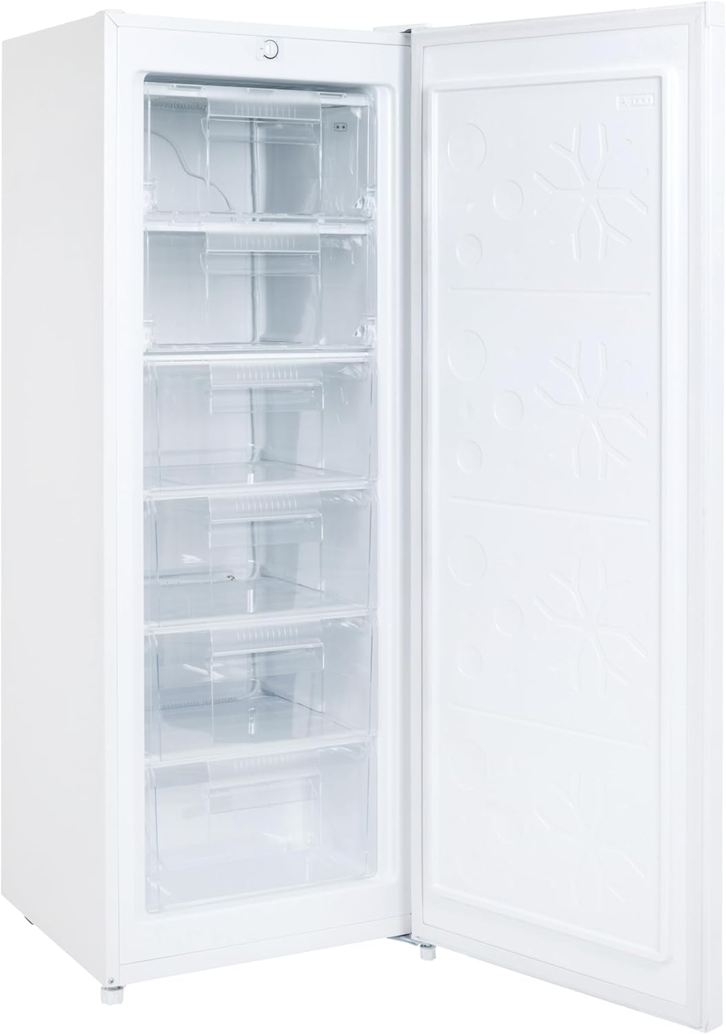 Willow WTF55WV2 177L Freestanding Tall Freezer with Reversible Door, Adjustable Thermostat, 2 Years Warranty - White - Amazing Gadgets Outlet