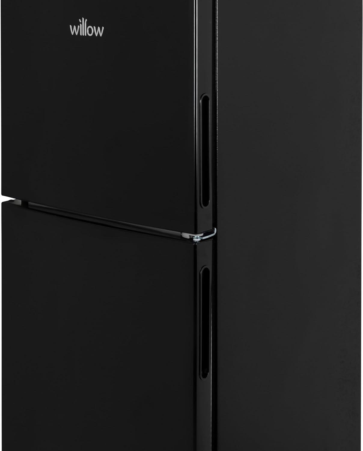 Willow WTM138B 138L Top Mount Fridge Freezer with Adjustable Thermostat, Mark - Proof Finish, 2 Years Manufacturer’s Warranty - Black - Amazing Gadgets Outlet