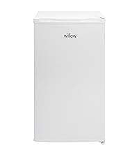 Willow WUC55LW 121L Under Counter Larder Fridge with Reversible Door, Interior LED Light, Adjustable Thermostat, 2 Years Warranty, Low Noise - White - Amazing Gadgets Outlet