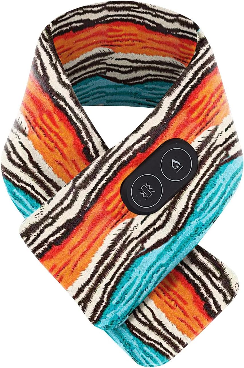 Winter Heated Scarf,Women Men Heated Neck Warmer Clearance Electric USB Rechargeable Heating Scarf Washable Heated Neck Wrap Unisex Heating Scarves Windproof Thermal Neckerchief for Outdoor Skiing - Amazing Gadgets Outlet