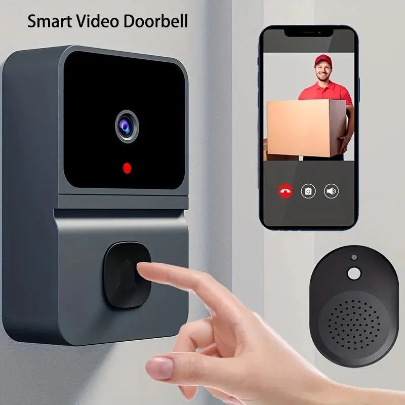 Wireless Doorbell WiFi Outdoor HD Camera Security Door Bell Night Vision Video Intercom Voice Change Home Monitor Door For Phone - Amazing Gadgets Outlet