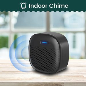 Wireless Video Doorbell Camera with Chime, Voice Changer/Message, PIR Motion Detection, Instant Alerts, 1080P HD, Night Vision, 2 - Way Audio, Battery Powered, 2.4G WiFi, IP65, Support SD Storage - Amazing Gadgets Outlet