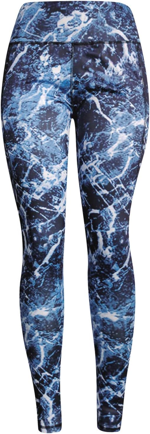 Women's Yoga Leggings High Waisted Yoga Pants Workout Gym Leggings Buttery Soft Elastic Opaque Tummy Control Leggings Workout Gym Yoga Stretchy Pants, Leopard, Tie - Dye, Solid Colours, Camouflage - Amazing Gadgets Outlet