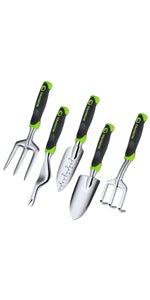 WORKPRO 7 Piece Garden Tools Set, Stainless Steel Hand Tools with Wooden Handle, Including Gloves, Trowel, Weeder, Hand fork, Hand Rake, Transplanter, Pruner and Garden Tote   Import  Single ASIN  Import  Multiple ASIN ×Product customization - Amazing Gadgets Outlet