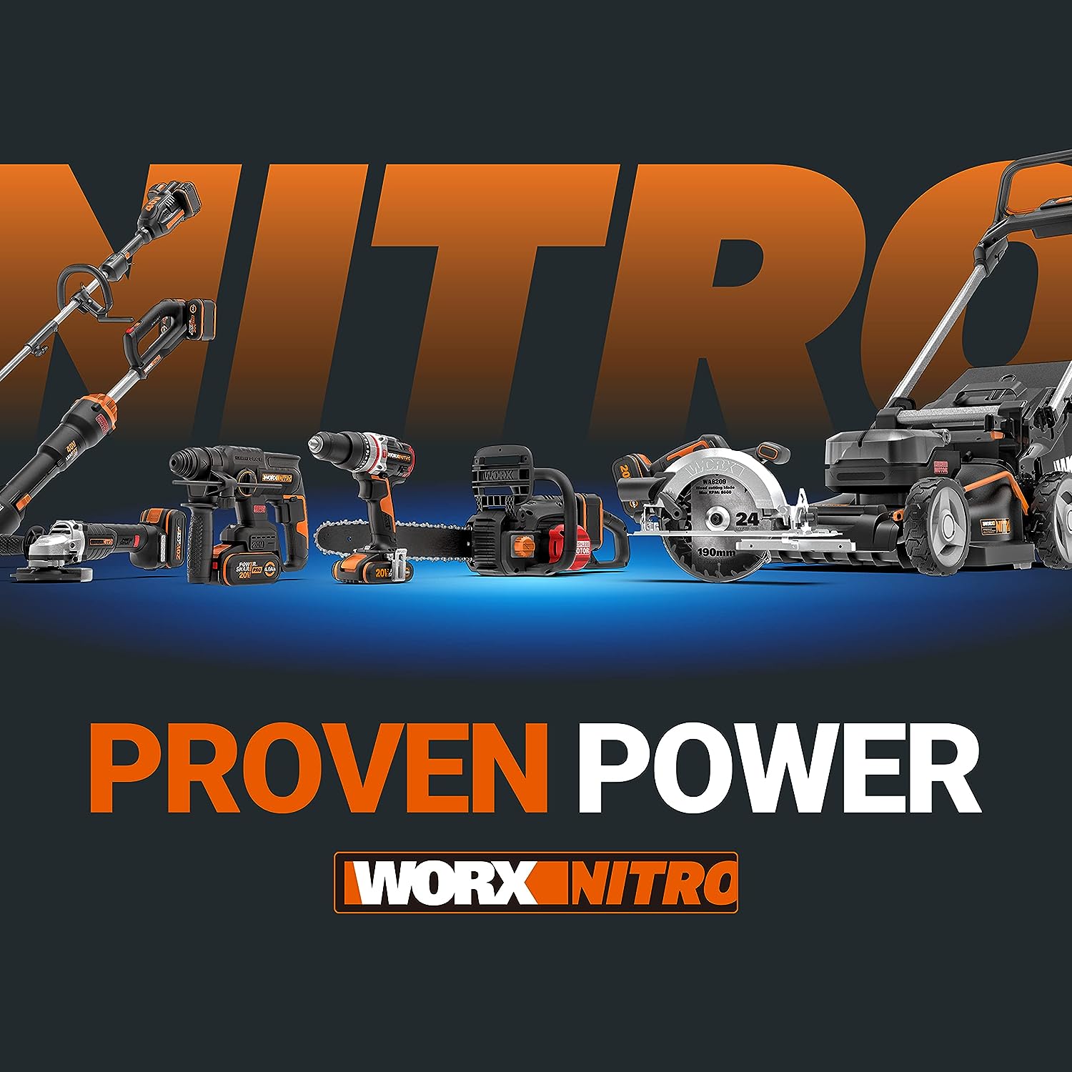 WORX NITRO 18V(20V MAX) Cordless Leaf Blower, PowerShare, Brushless Motor 2.0, Max. 209km/h Air Speed, 2 - Speed Control, Bare Tool Only, WG543E.9   Import  Single ASIN  Import  Multiple ASIN ×Product customization General Description Ga - Amazing Gadgets Outlet