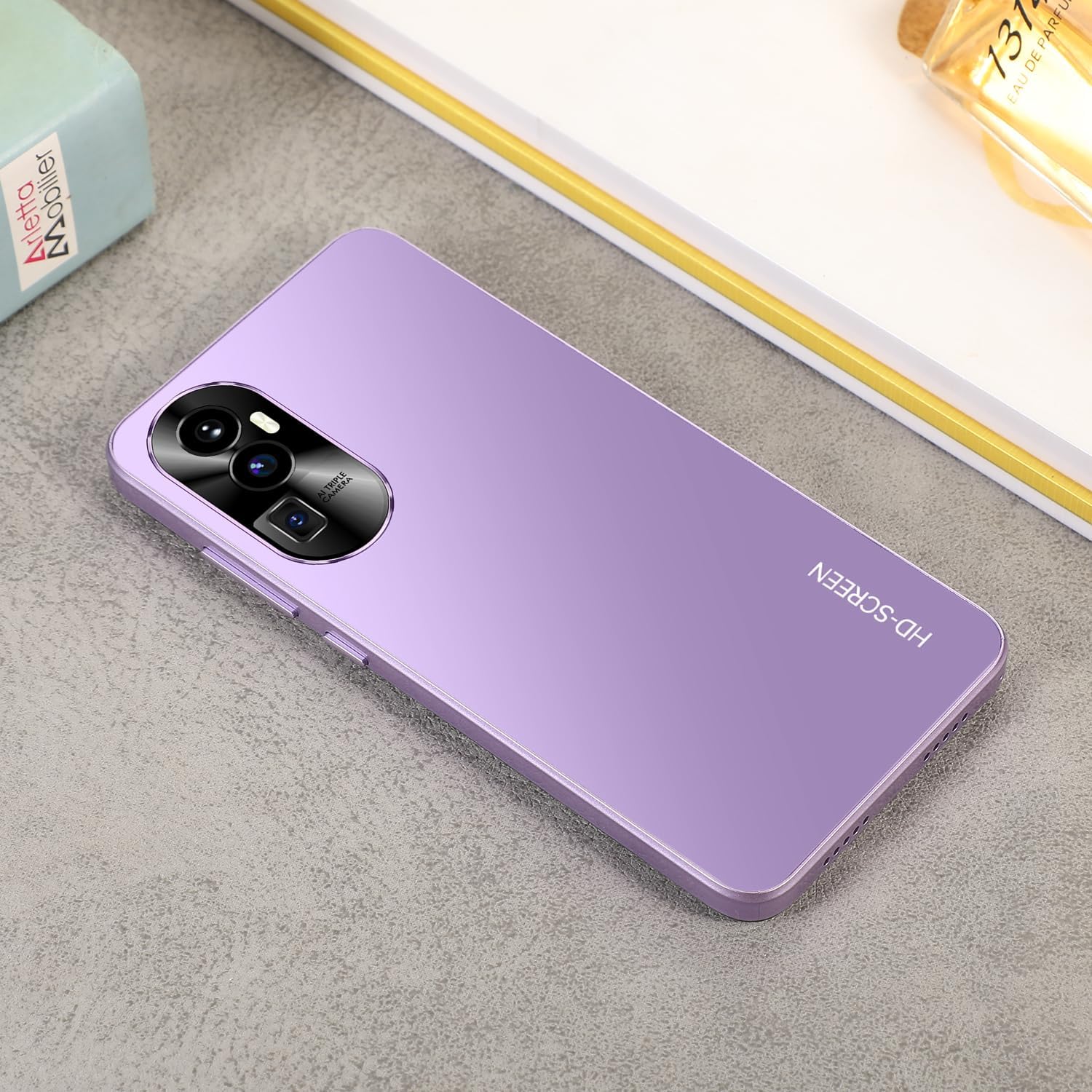 WRTogo Rino10 Cheap Mobile Phones, 5" Display 3G Dual SIM Smartphone, Quad Core, Android 9.0 OS, 5MP Dual Camera,16GB ROM(Expandable up to 128GB), 3000mAh Battery (Rino10 - Purple) - Amazing Gadgets Outlet