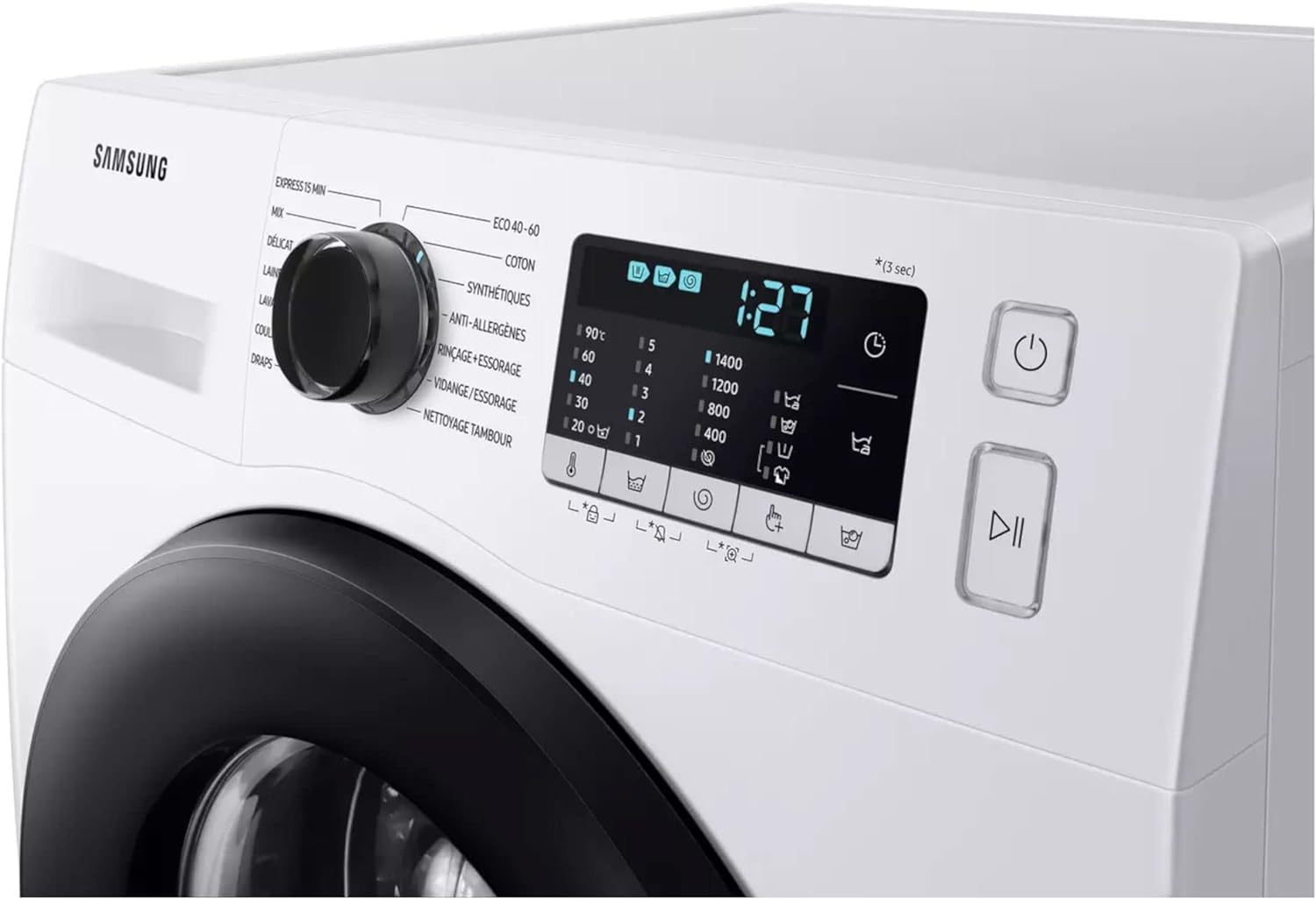 WW80TA046AE 8kg Load 1400rpm Spin Freestanding Washing Machine - Amazing Gadgets Outlet