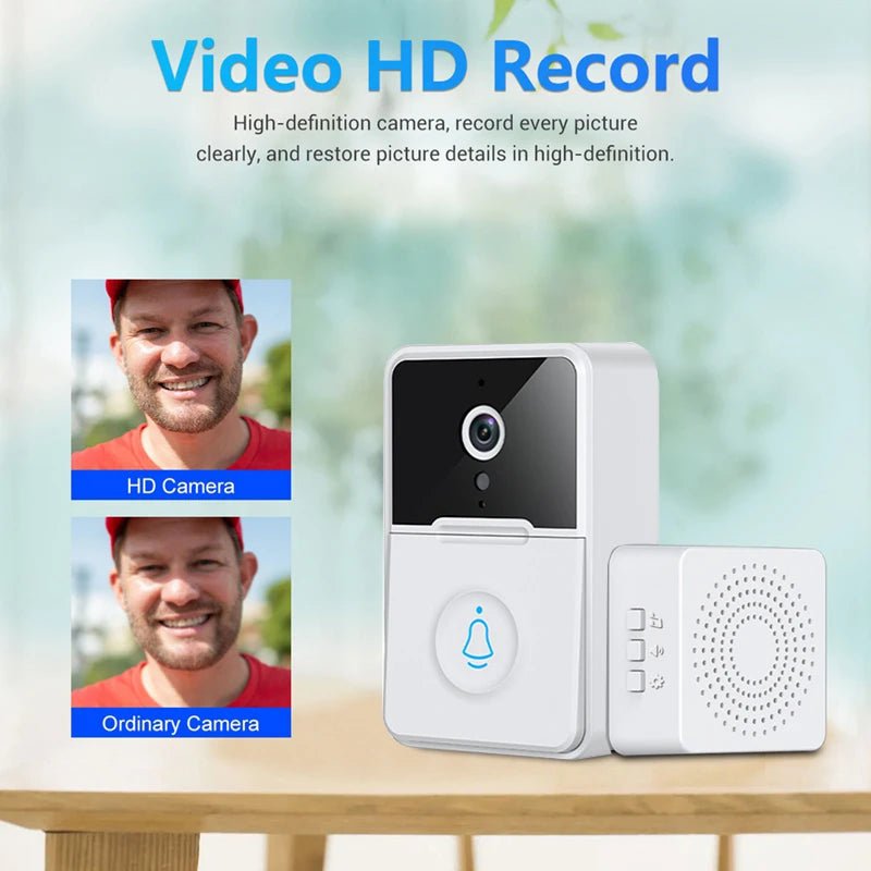 X3 Pro Smart Visual Doorbell Remote Voice Video Welcome Doorbell Phone APP Call Wireless WiFi IP Door bell Intercom - Amazing Gadgets Outlet