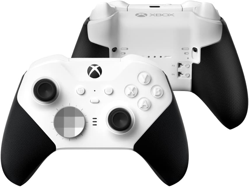 Xbox Elite Bluetooth Wireless Controller Series 2 - Core Edition (White) For PC, Xbox Series X|S, Xbox One, Windows 10, Mobile - Amazing Gadgets Outlet