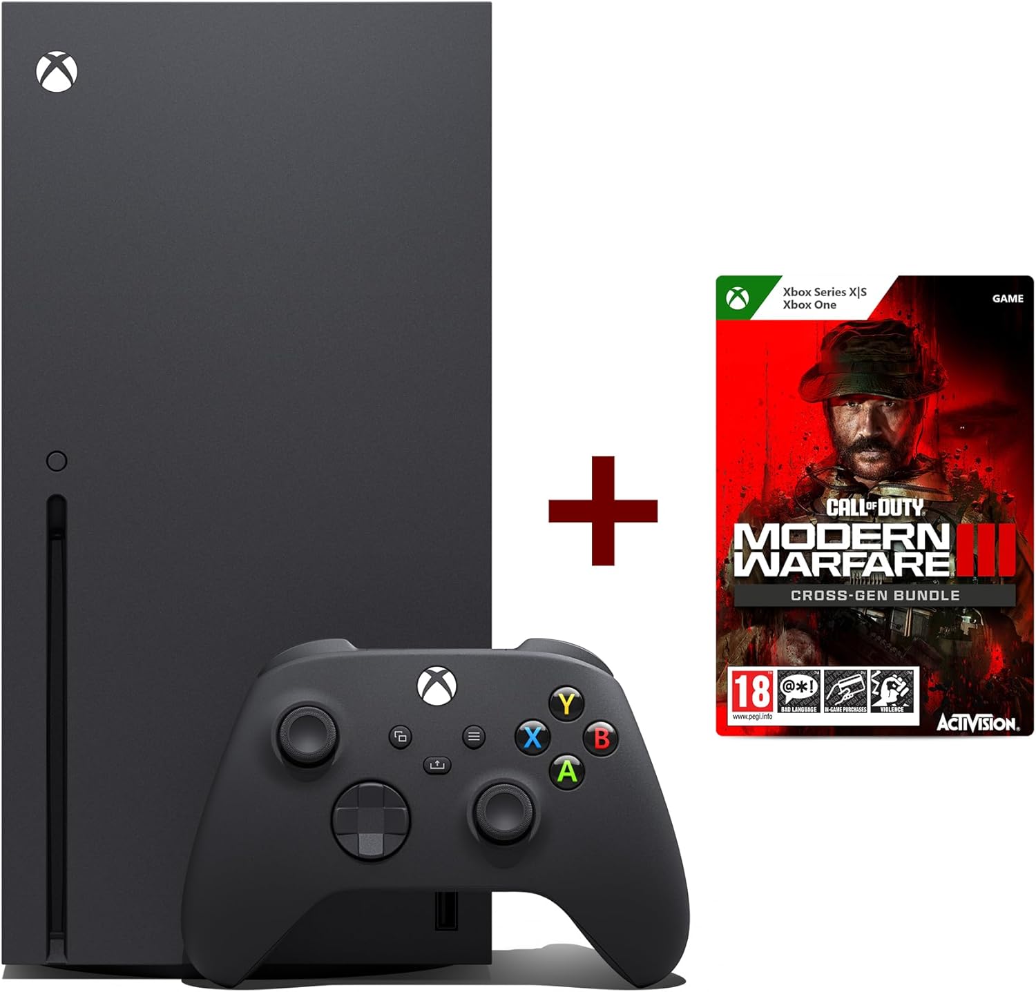 Xbox Series X + Call of Duty: Modern Warfare III - Cross - Gen Bundle for Xbox One and Xbox Series X - Amazing Gadgets Outlet