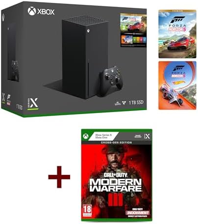 Xbox Series X + Call of Duty: Modern Warfare III - Cross - Gen Bundle for Xbox One and Xbox Series X - Amazing Gadgets Outlet