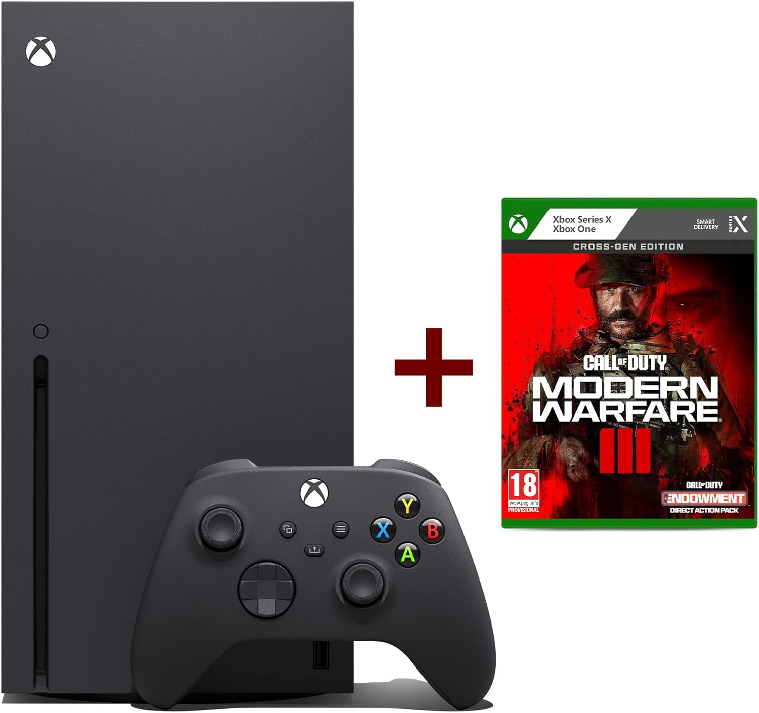 Xbox Series X + Call of Duty: Modern Warfare III - Cross - Gen Bundle for Xbox One and Xbox Series X - Amazing Gadgets Outlet