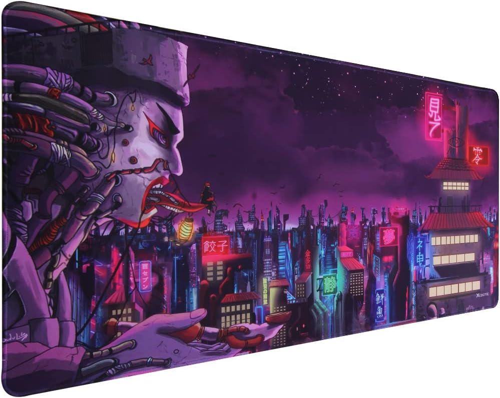 Xcosmic XXL Anime Mouse Mat,900 x 400 mm Large Gaming Mouse Pad,Desk Pad Gaming,Extended Mouse Pad,Office Desk Mat Large Size,Personalized Design for Gaming Office Home(UK03 - cut) - Amazing Gadgets Outlet