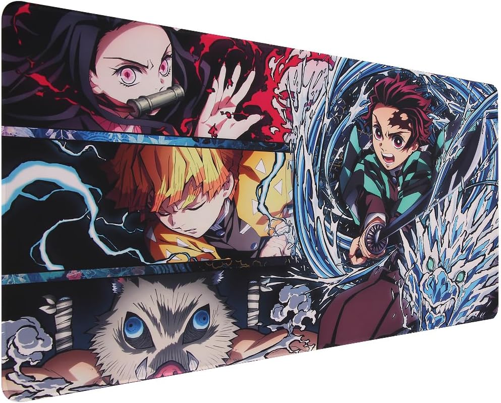 Xcosmic XXL Anime Mouse Mat,900 x 400 mm Large Gaming Mouse Pad,Desk Pad Gaming,Extended Mouse Pad,Office Desk Mat Large Size,Personalized Design for Gaming Office Home(UK03 - cut) - Amazing Gadgets Outlet