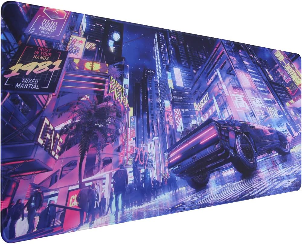 Xcosmic XXL Anime Mouse Mat,900 x 400 mm Large Gaming Mouse Pad,Desk Pad Gaming,Extended Mouse Pad,Office Desk Mat Large Size,Personalized Design for Gaming Office Home(UK03 - cut) - Amazing Gadgets Outlet