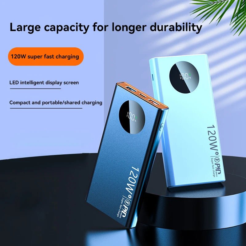 Xiaomi 120W 50000mAh High Capacity Power Bank Fast Charging Powerbank Portable Battery Charger For iPhone Samsung Huawei - Amazing Gadgets Outlet