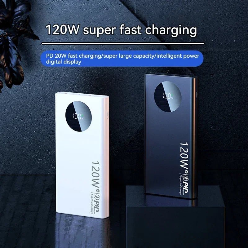 Xiaomi 120W 50000mAh High Capacity Power Bank Fast Charging Powerbank Portable Battery Charger For iPhone Samsung Huawei - Amazing Gadgets Outlet