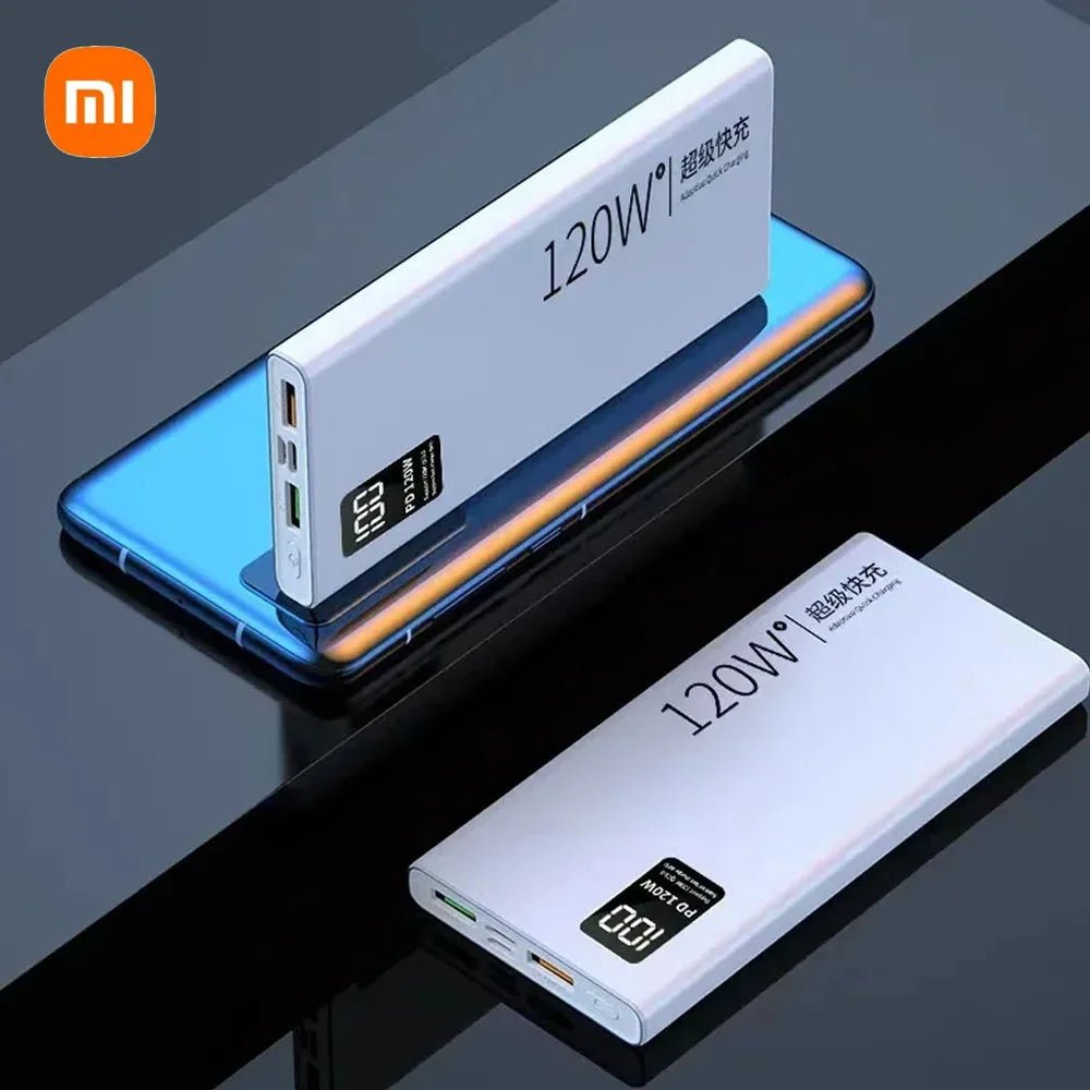 Xiaomi 120W High Capacity Power Bank 50000mAh Fast Charging Powerbank Portable Battery Charger For iPhone Samsung Huawei - Amazing Gadgets Outlet