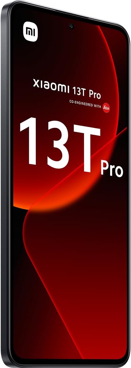 Xiaomi 13T Pro - 12+512GB Smartphone, Leica Camera, 6.67" AMOLED CrystalRes 1.5K+144Hz Screen, Mediatek Dimensity 9200+, 120W Turbo Charging, 5000mAh Battery, Black (UK Version)   Import  Single ASIN  Import  Multiple ASIN ×Product customization - Amazing Gadgets Outlet