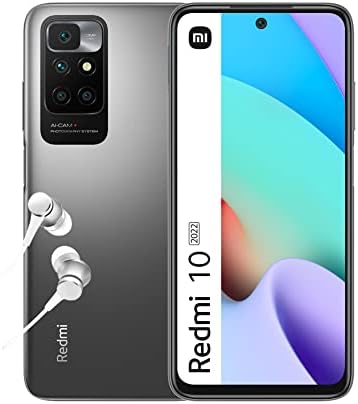 Xiaomi Redmi 10 2022 - Smartphone 4+64GB, 6,5” FHD+ 90Hz DotDisplay, MediaTek Helio G88, 50MP AI quad Camera, 5000mAh, Carbon Gray (UK Version + 2 Years Warranty)   Import  Single ASIN  Import  Multiple ASIN ×Product customization General - Amazing Gadgets Outlet