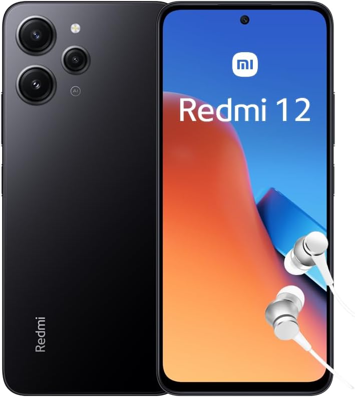 Xiaomi Redmi 12 Smartphone, 4 + 128 GB, Mobile Phone, 6.79 Inch FHD+ Display, 5,000 mAh, 50 MP Camera, 18 W Fast Charging, Dual SIM, Midnight Black   Import  Single ASIN  Import  Multiple ASIN ×Product customization General Description - Amazing Gadgets Outlet