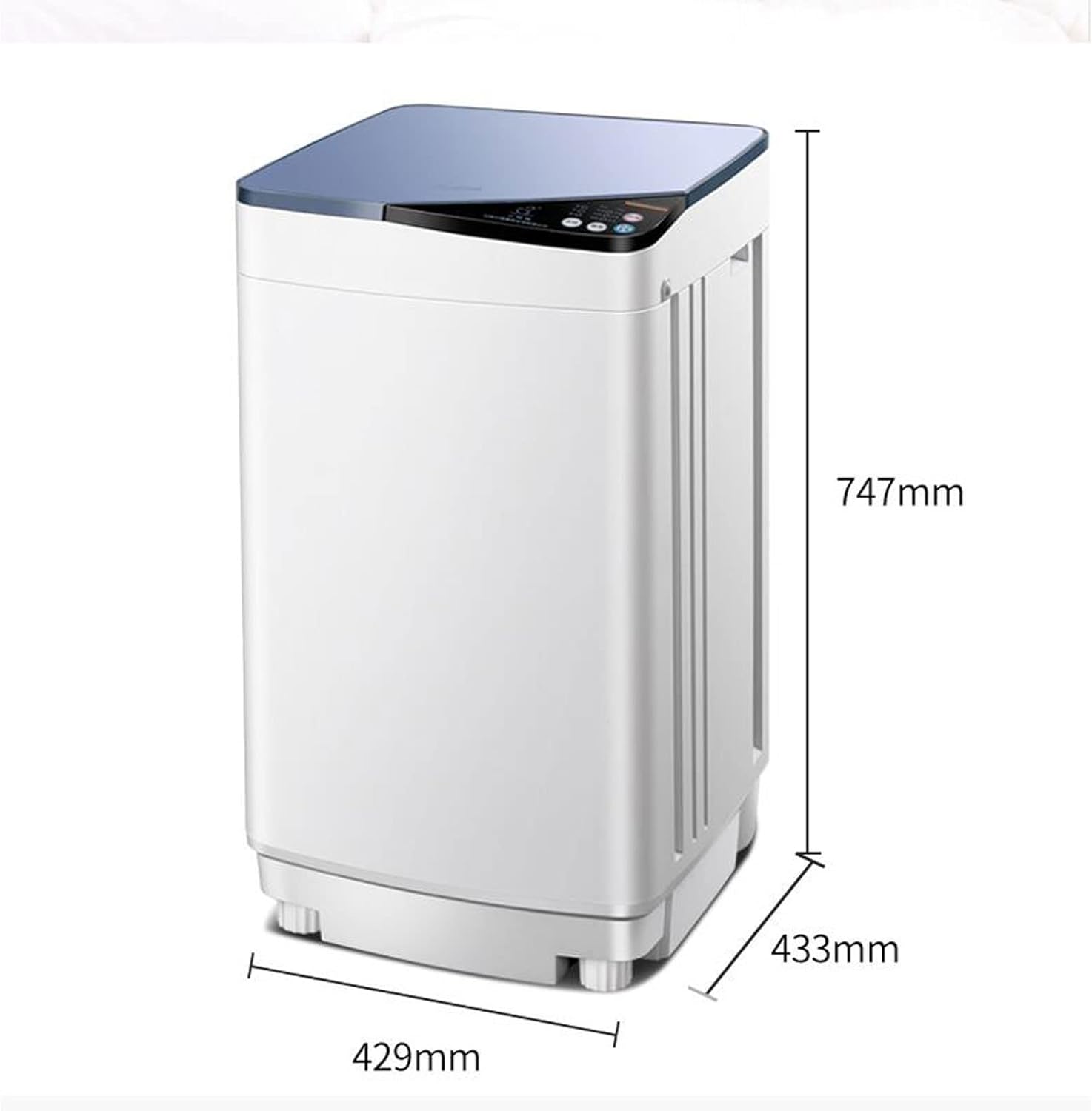 xuejuanshop Foldable Washing Machine Semi - Automatic Washing Machine Household Dormitory Mini Small Pulsator Washing Integrated with Small Washing Machine - Amazing Gadgets Outlet